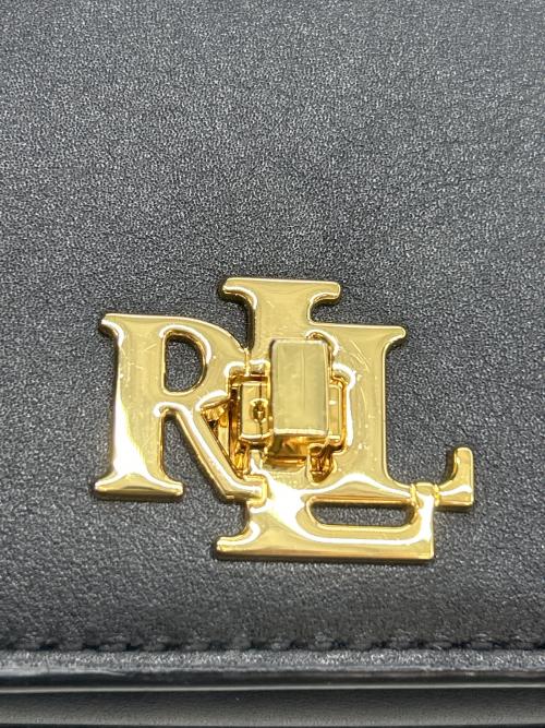 RALPH LAUREN（ラルフローレン）RALPH LAUREN (ラルフローレン) チェーンショルダーバッグ ブラックの古着・服飾アイテム