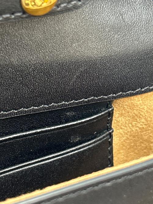RALPH LAUREN（ラルフローレン）RALPH LAUREN (ラルフローレン) チェーンショルダーバッグ ブラックの古着・服飾アイテム