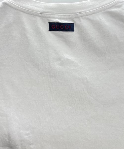 GUCCI（グッチ）GUCCI (グッチ) 半袖カットソー ホワイト サイズ:Mの古着・服飾アイテム