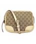 GUCCI（グッチ）の古着「GGキャンバス ブリー ショルダーバッグ」｜ブラウン×アイボリー