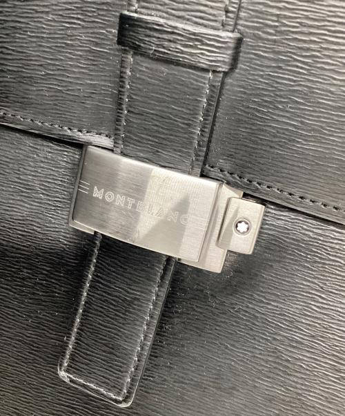 MONTBLANC（モンブラン）MONTBLANC (モンブラン) 4810 ウエストサイド ブリーフケース ブラックの古着・服飾アイテム