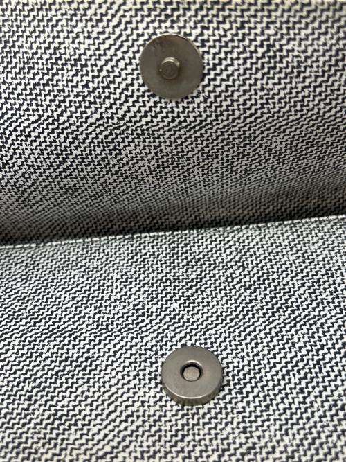 LOEWE（ロエベ）LOEWE (ロエベ) ツイストハンドバッグ ベラスケス 2WAY ホワイト×グレーの古着・服飾アイテム