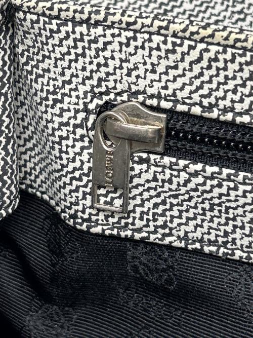 LOEWE（ロエベ）LOEWE (ロエベ) ツイストハンドバッグ ベラスケス 2WAY ホワイト×グレーの古着・服飾アイテム