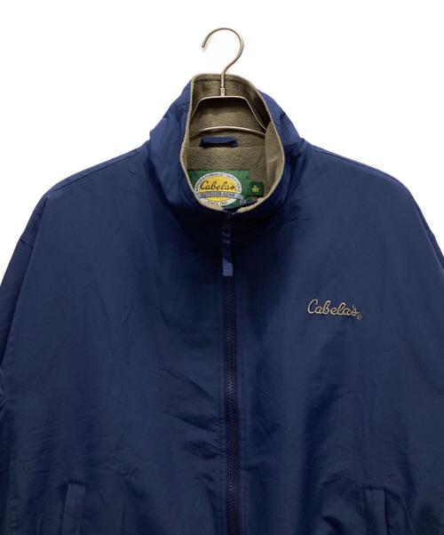 Cabela's（カベラス）Cabela's (カベラス) ブルゾン ブルー×ブラウン サイズ:XLの古着・服飾アイテム