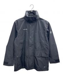 MAMMUT（マムート）の古着「マウンテンパーカー Obelisk Gore-Tex Zip-In HS Coat AF Men」｜ブラック