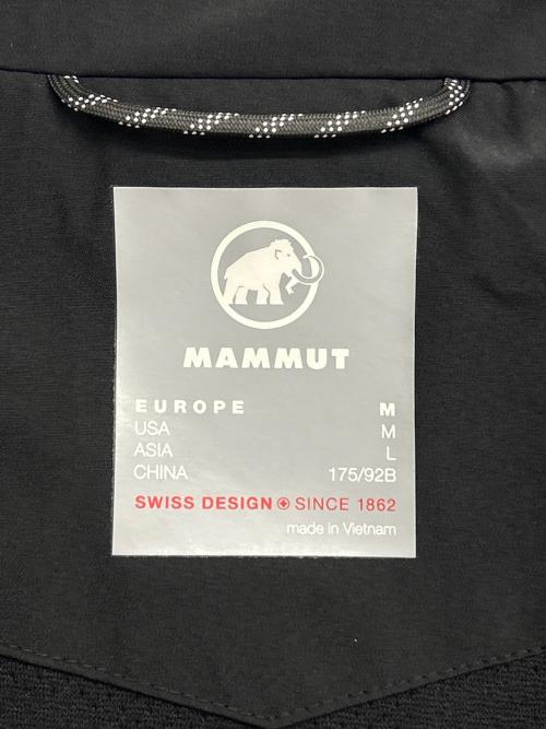 MAMMUT（マムート）MAMMUT (マムート) マウンテンパーカー Obelisk Gore-Tex Zip-In HS Coat AF Men ブラック サイズ:Lの古着・服飾アイテム
