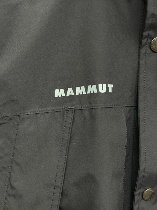 MAMMUT（マムート）MAMMUT (マムート) マウンテンパーカー Obelisk Gore-Tex Zip-In HS Coat AF Men ブラック サイズ:Lの古着・服飾アイテム