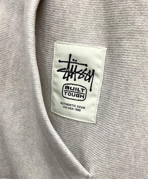 stussy（ステューシー）stussy (ステューシー) PATCH ZIP KNIT HOODIE 25AW グレー サイズ:Mの古着・服飾アイテム