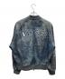 DIESEL (ディーゼル) シープスキンレザージャケット ブルー サイズ:48：50000円