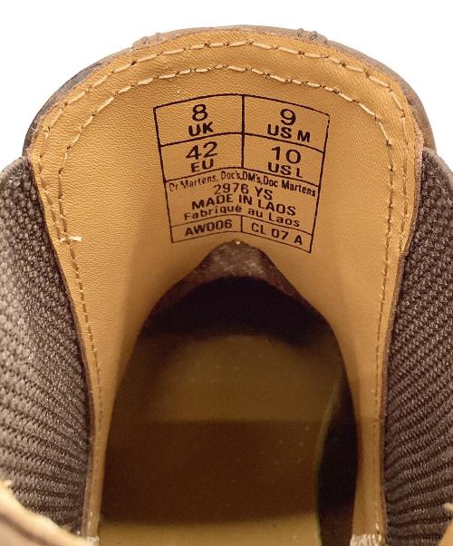 Dr.Martens（ドクターマーチン）Dr.Martens (ドクターマーチン) 2976 イエローステッチ チェルシー ブーツ ブラウン サイズ:8の古着・服飾アイテム