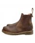 Dr.Martens (ドクターマーチン) 2976 イエローステッチ チェルシー ブーツ ブラウン サイズ:8：25000円