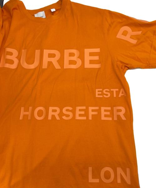 BURBERRY（バーバリー）BURBERRY (バーバリー) Tシャツ ホースフェリー オレンジ サイズ:Sの古着・服飾アイテム