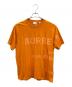 BURBERRY（バーバリー）の古着「Tシャツ ホースフェリー」｜オレンジ