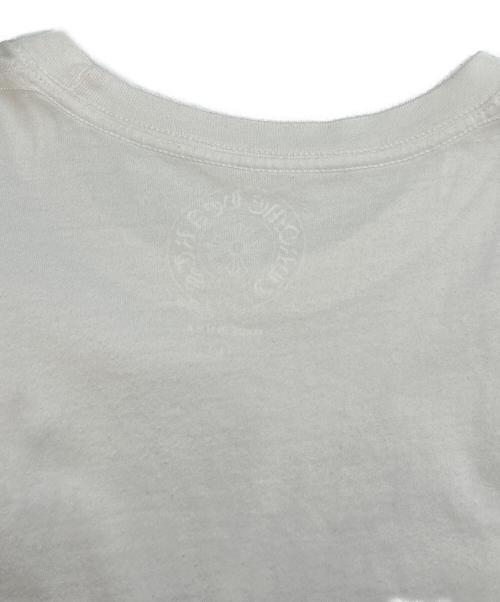 CHROME HEARTS（クロムハーツ）CHROME HEARTS (クロムハーツ) 半袖カットソー ホワイト×ブラック サイズ:Lの古着・服飾アイテム