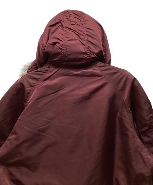 ALPHA（アルファ）ALPHA (アルファ) N-3Bタイプコート レッド サイズ:LARGEの古着・服飾アイテム