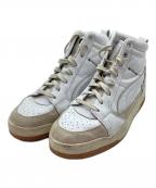 PUMAプーマ）の古着「ハイカットスニーカー」｜ホワイト