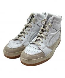 PUMA（プーマ）の古着「ハイカットスニーカー」｜ホワイト