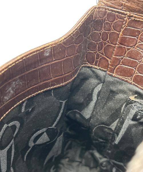 Salvatore Ferragamo（サルヴァトーレ フェラガモ）Salvatore Ferragamo (サルヴァトーレ フェラガモ) ショルダーバッグ ブラウンの古着・服飾アイテム