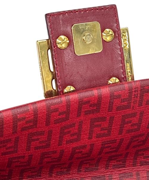 FENDI（フェンディ）FENDI (フェンディ) ミニマンマバケット レッドの古着・服飾アイテム