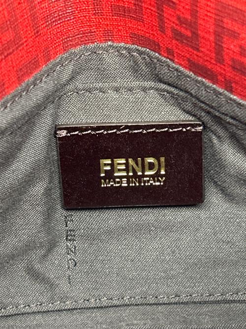 FENDI（フェンディ）FENDI (フェンディ) ミニマンマバケット レッドの古着・服飾アイテム