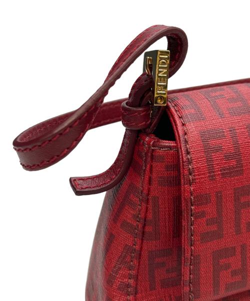 FENDI（フェンディ）FENDI (フェンディ) ミニマンマバケット レッドの古着・服飾アイテム