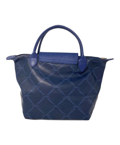LONGCHAMP（ロンシャン）LONGCHAMP (ロンシャン) ハンドバッグ ネイビーの古着・服飾アイテム