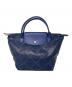 LONGCHAMP（ロンシャン）の古着「ハンドバッグ」｜ネイビー