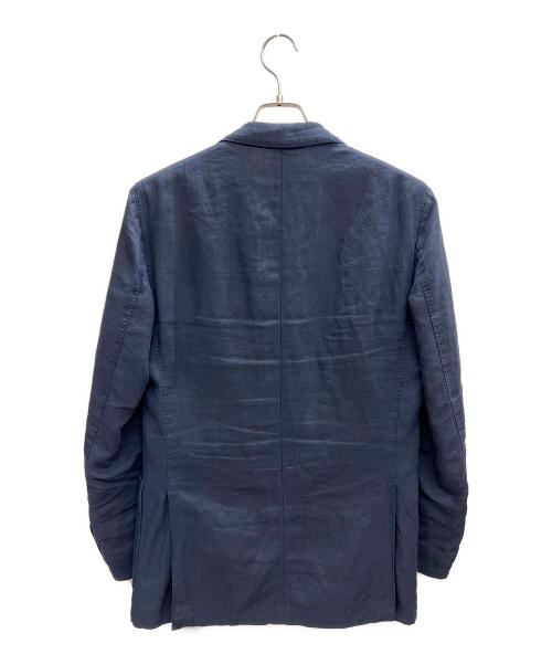 LARDINI（ラルディーニ）LARDINI (ラルディーニ) リネンジャケット ネイビー サイズ:46の古着・服飾アイテム