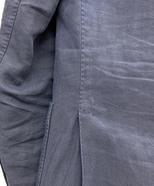 LARDINI（ラルディーニ）LARDINI (ラルディーニ) リネンジャケット ネイビー サイズ:46の古着・服飾アイテム