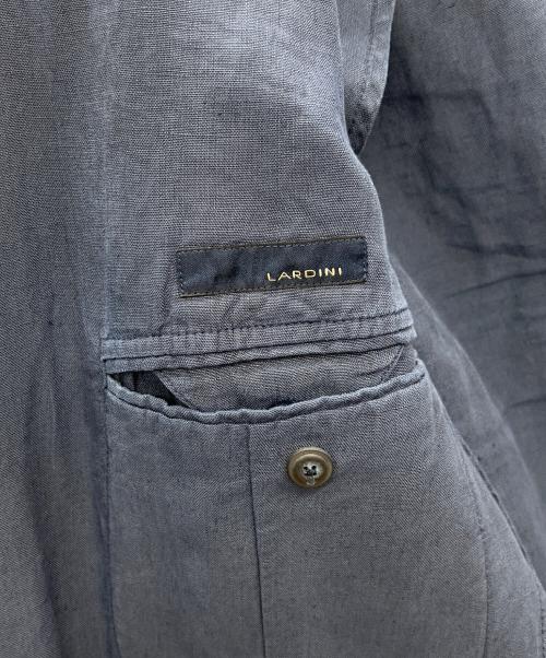 LARDINI（ラルディーニ）LARDINI (ラルディーニ) リネンジャケット ネイビー サイズ:46の古着・服飾アイテム