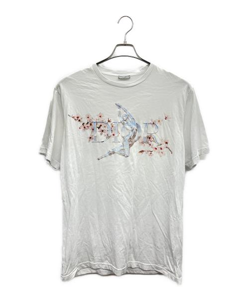 Christian Dior（クリスチャン ディオール）Christian Dior (クリスチャン ディオール) SORAYAMA (ソラヤマ) Dior×空山基セクシーロボットTシャツ ホワイト サイズ:Lの古着・服飾アイテム