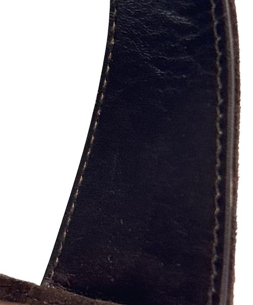 Salvatore Ferragamo（サルヴァトーレ フェラガモ）Salvatore Ferragamo (サルヴァトーレ フェラガモ) バケットバッグ ヴァラリボン  ブラウンの古着・服飾アイテム
