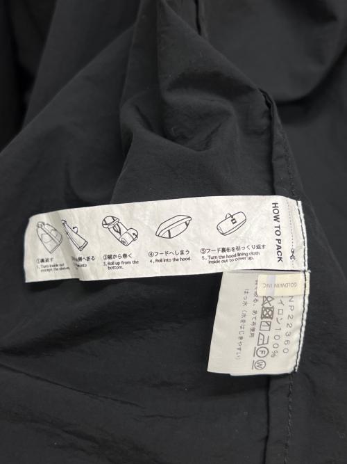 THE NORTH FACE（ザ ノース フェイス）THE NORTH FACE (ザ ノース フェイス) ロールパックジャーニーズコート Rollpack Journeys Coat ブラック サイズ:Lの古着・服飾アイテム
