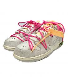 NIKE×OFFWHITE（ナイキ×オフホワイト）の古着「Dunk Low "The 50" Lot 17」｜ライトグレー