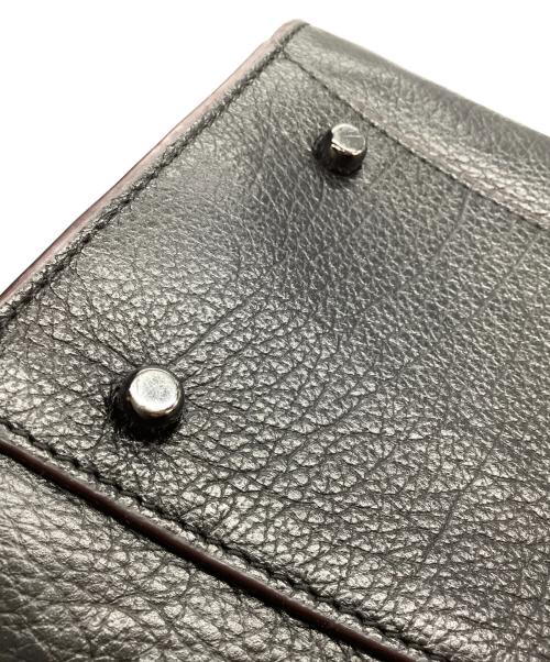 COACH（コーチ）COACH (コーチ) マーサー サッチェル 30 ブルー×ブラックの古着・服飾アイテム