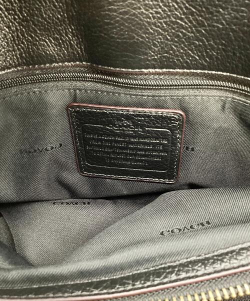 COACH（コーチ）COACH (コーチ) マーサー サッチェル 30 ブルー×ブラックの古着・服飾アイテム