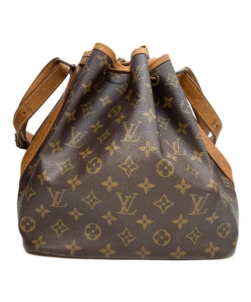 LOUIS VUITTON（ルイ ヴィトン）LOUIS VUITTON (ルイ ヴィトン) ショルダーバッグ プチノエ ブラウンの古着・服飾アイテム