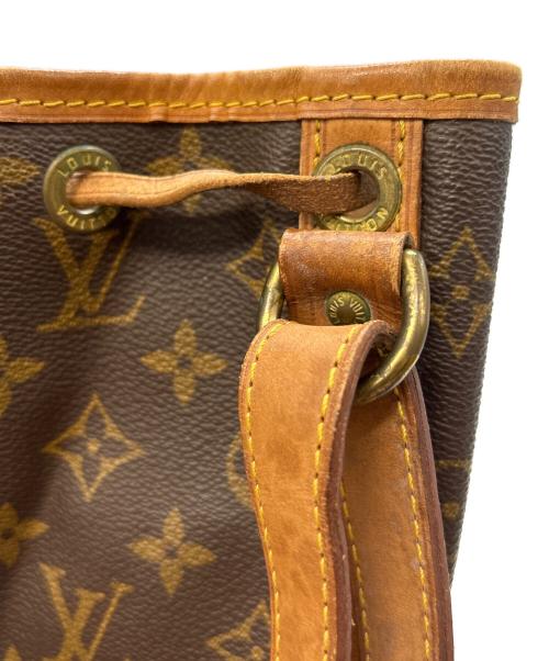 LOUIS VUITTON（ルイ ヴィトン）LOUIS VUITTON (ルイ ヴィトン) ショルダーバッグ プチノエ ブラウンの古着・服飾アイテム