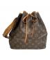 LOUIS VUITTON（ルイ ヴィトン）の古着「ショルダーバッグ プチノエ」｜ブラウン