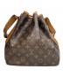 LOUIS VUITTON (ルイ ヴィトン) ショルダーバッグ プチノエ ブラウン：50000円
