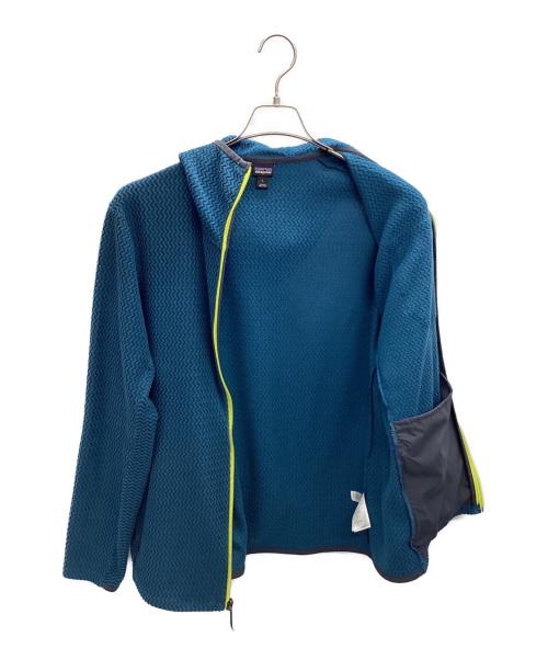 Patagonia（パタゴニア）Patagonia (パタゴニア) R1エアフルジップフーディー ブルー サイズ:Lの古着・服飾アイテム