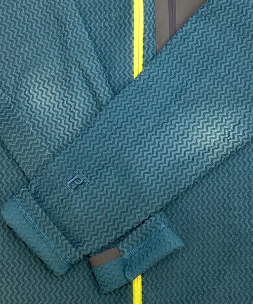 Patagonia（パタゴニア）Patagonia (パタゴニア) R1エアフルジップフーディー ブルー サイズ:Lの古着・服飾アイテム