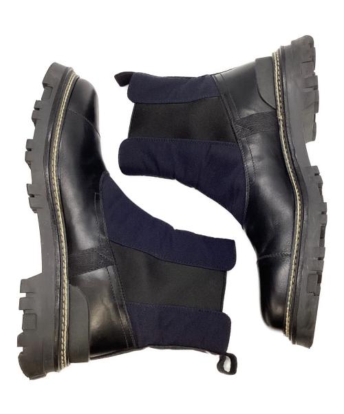 PRADA SPORTS（プラダスポーツ）PRADA SPORTS (プラダスポーツ) サイドゴアブーツ ネイビー×ブラック サイズ:11の古着・服飾アイテム