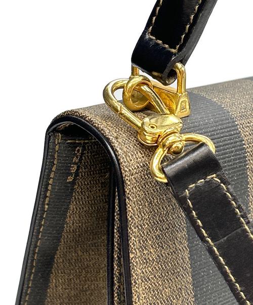 FENDI（フェンディ）FENDI (フェンディ) 2WAYショルダーバッグ ペカン ブラウンの古着・服飾アイテム