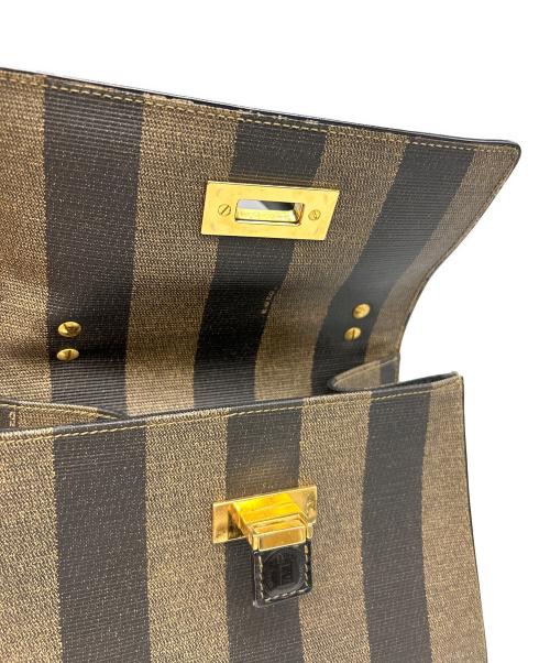 FENDI（フェンディ）FENDI (フェンディ) 2WAYショルダーバッグ ペカン ブラウンの古着・服飾アイテム
