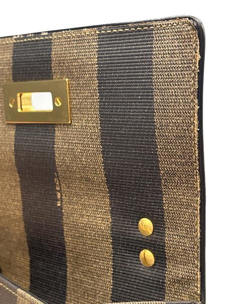 FENDI（フェンディ）FENDI (フェンディ) 2WAYショルダーバッグ ペカン ブラウンの古着・服飾アイテム