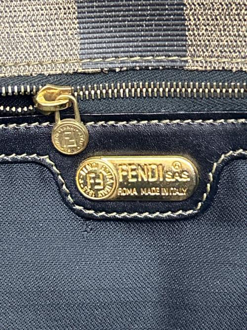 FENDI（フェンディ）FENDI (フェンディ) 2WAYショルダーバッグ ペカン ブラウンの古着・服飾アイテム