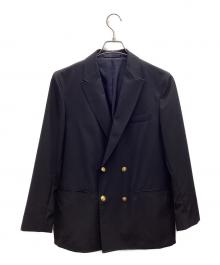 BEAMS PLUS（ビームスプラス）の古着「4B Double Breasted Blazer Wool」｜ブラック