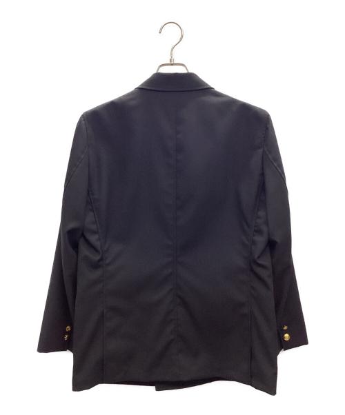 BEAMS PLUS（ビームスプラス）BEAMS PLUS (ビームスプラス) 4B Double Breasted Blazer Wool ブラック サイズ:Sの古着・服飾アイテム