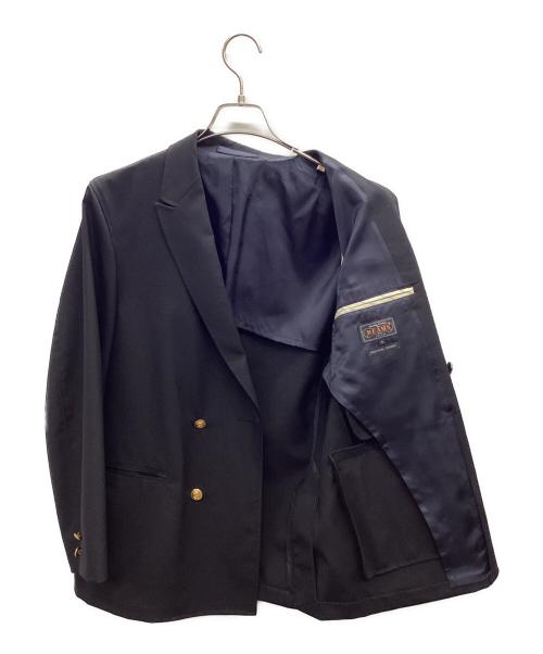 BEAMS PLUS（ビームスプラス）BEAMS PLUS (ビームスプラス) 4B Double Breasted Blazer Wool ブラック サイズ:Sの古着・服飾アイテム